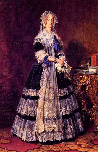 Portrait of the Queen Marie Amelie of France